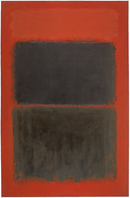 Monet / Rothko : Mark Rothko, Light Red over Black, 1957 Huile sur toile, 230,6 × 152,7 cm Londres, Tate Modern © 1998 by Kate Rothko Prizel & Christopher Rothko - ADAGP, Paris, 2022 / Photo : Tate